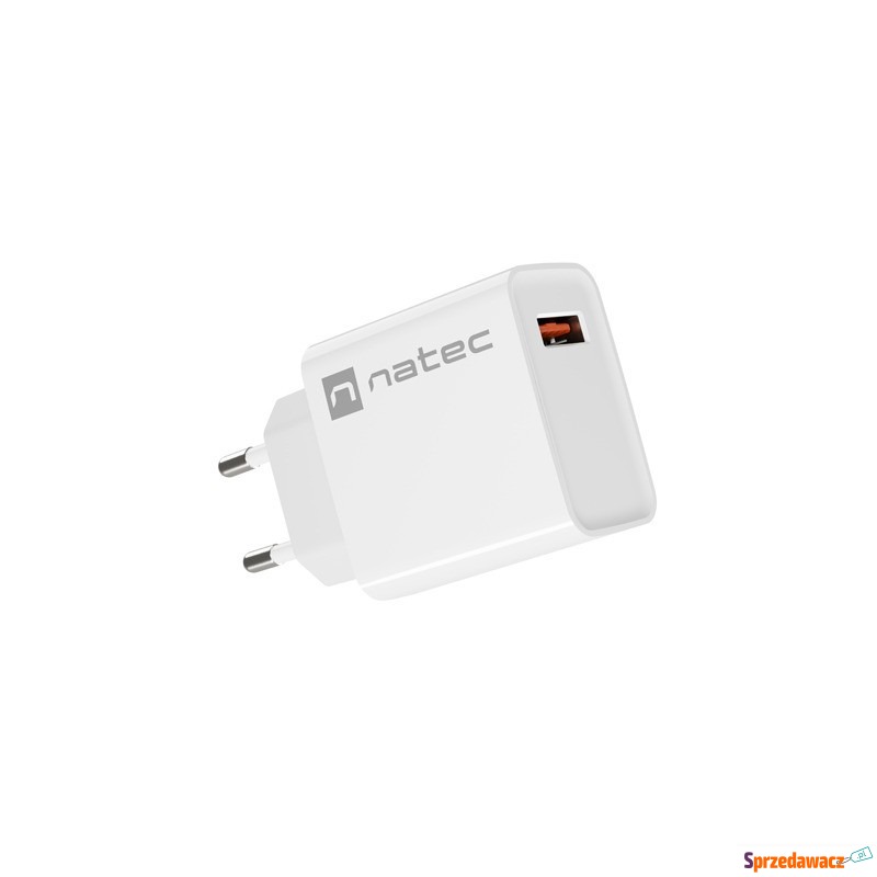 Natec Ribera 18W USB-A biała - Ładowarki sieciowe - Częstochowa