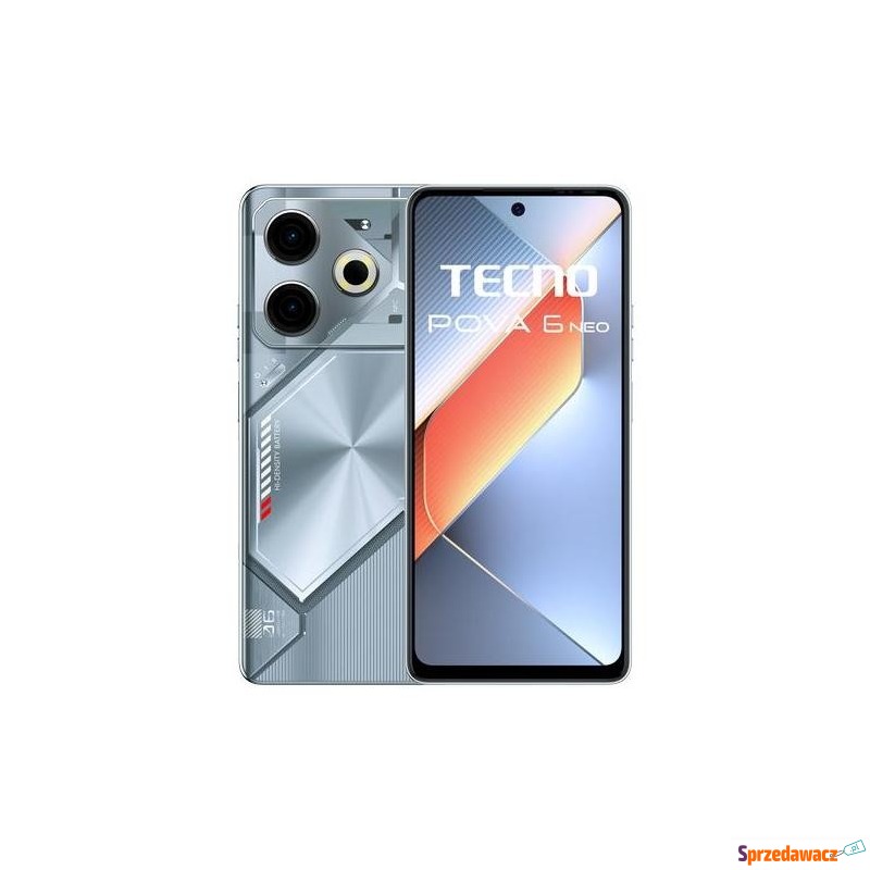 TECNO POVA 6 Neo 8/256GB Srebrny - Telefony komórkowe - Gliwice