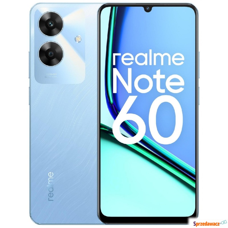 realme Note 60 6/128GB niebieski - Telefony komórkowe - Rzeszów