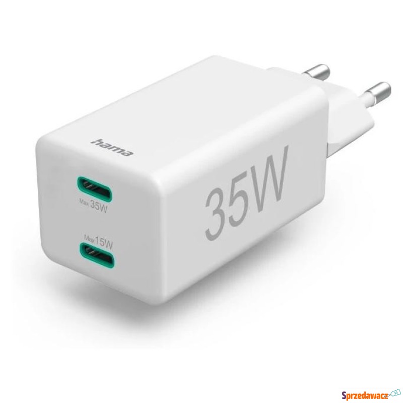 Hama ładowarka sieciowa mini 35W, PD/QC 3.0 2x... - Ładowarki sieciowe - Chorzów