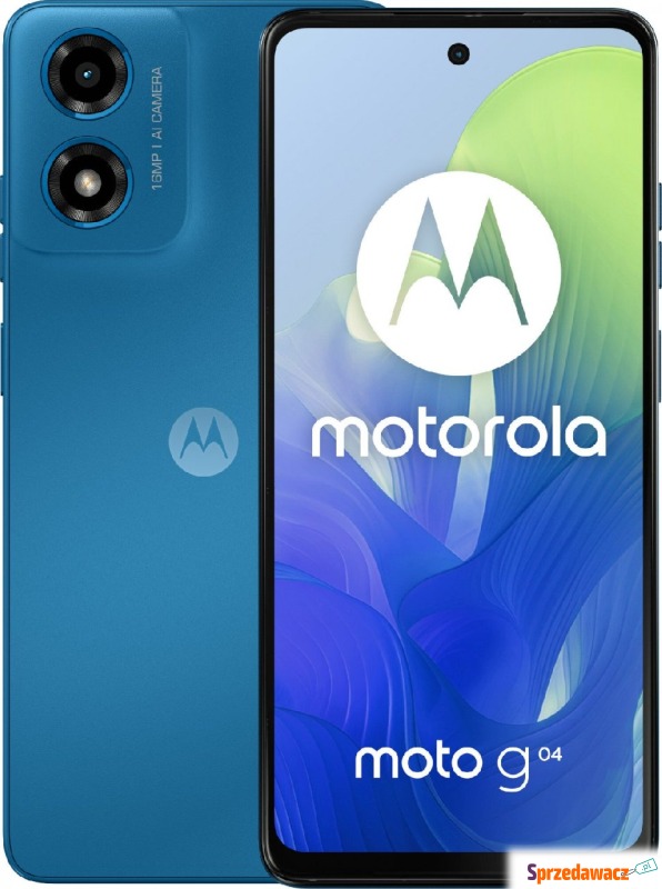 Motorola Moto G04 4/128GB Dual SIM Satin Blue - Telefony komórkowe - Opole