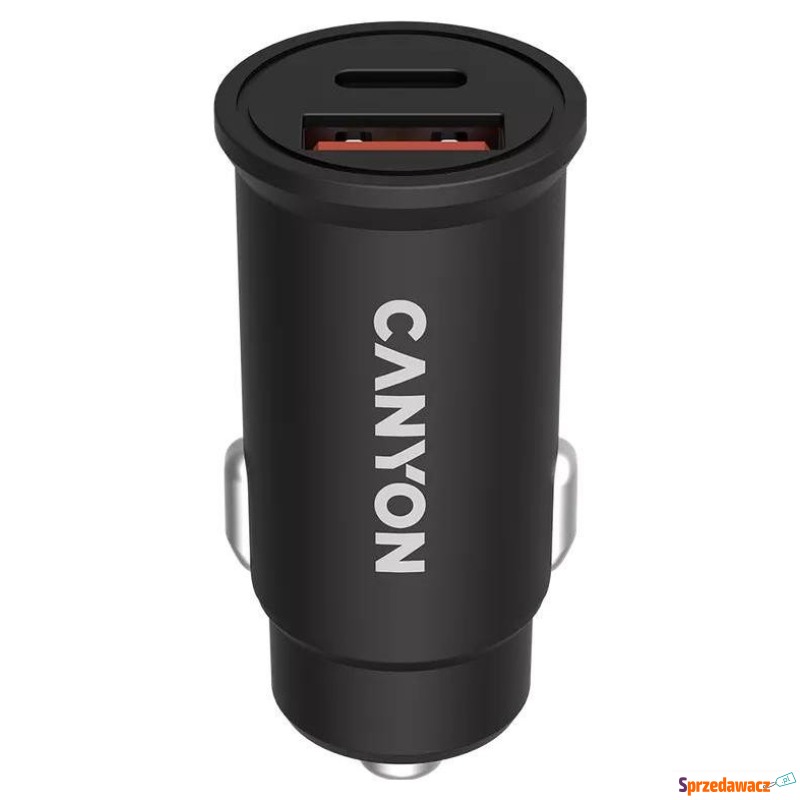 Canyon C2003 USB-C + USB-A Czarna - Ładowarki sieciowe - Jelenia Góra