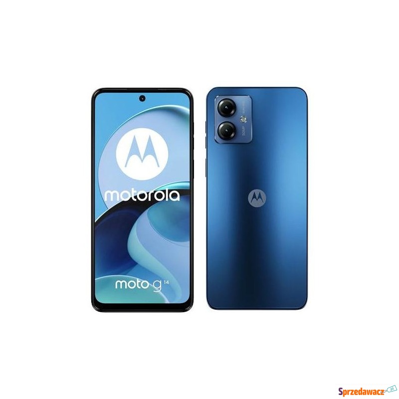 Motorola Moto G14 4/128GB Dual SIM Sky Blue - Telefony komórkowe - Legnica