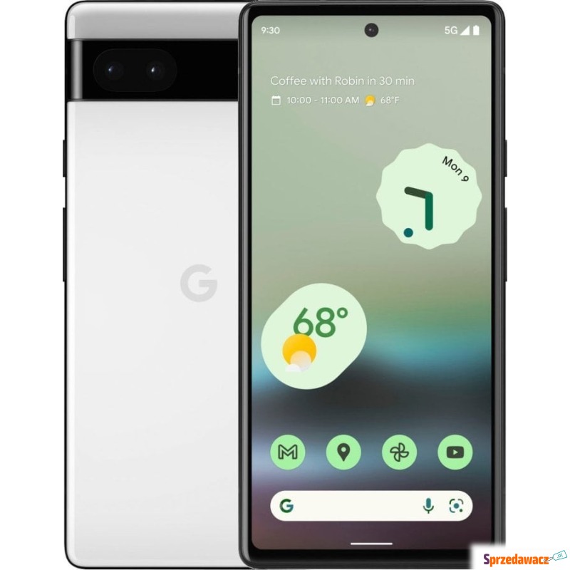 Google Pixel 6a 5G 6/128GB White - Telefony komórkowe - Brzeg