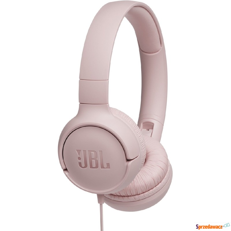 Nauszne JBL Tune 500 Różowe - Słuchawki - Łomża