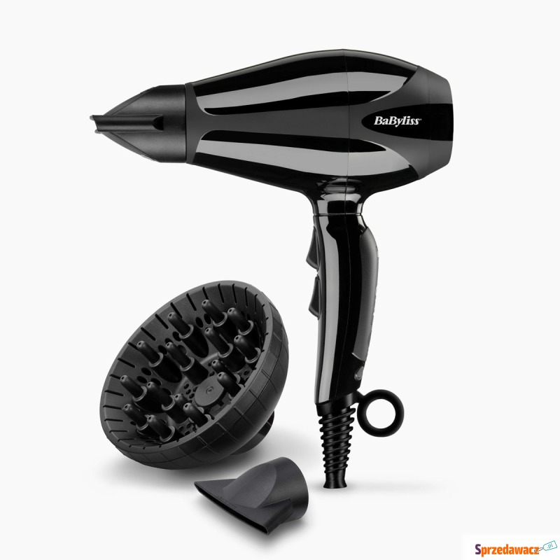 Suszarka do włosów BaByliss Compact Pro 2400 czarna - Suszarki, lokówki, p... - Ostrołęka