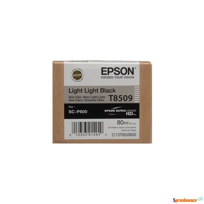 Tusz Oryginalny Epson T8509 (C13T850900) (Jasny... - Tusze, tonery - Bytom