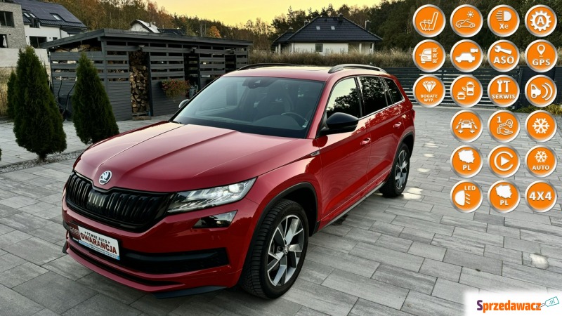 Skoda Kodiaq  SUV 2018,  2.0 benzyna - Na sprzedaż za 109 999 zł - Gdańsk