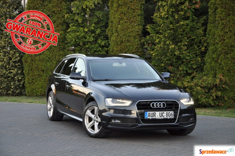 Audi A4 - 2.0TDI(150KM)*S-Line*Lift*Bi-Xenon*... - Samochody osobowe - Ostrów Mazowiecka