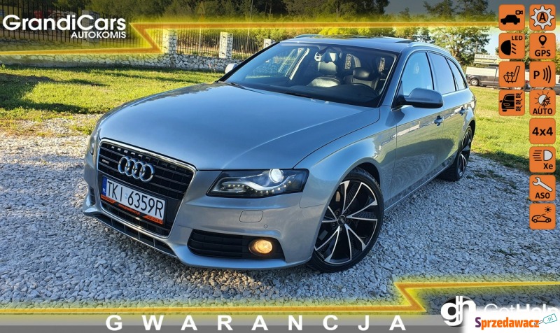 Audi A4 2011,  3.0 diesel - Na sprzedaż za 42 999 zł - Chmielnik