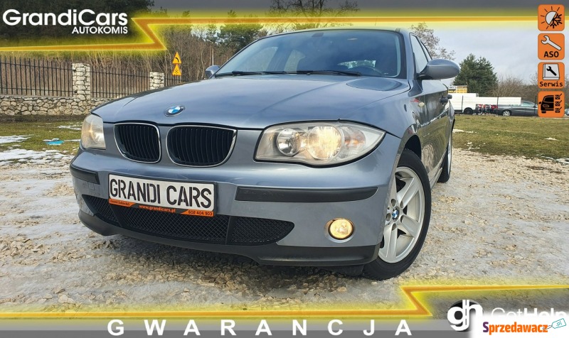 BMW Seria 1  Hatchback 2006,  1.6 benzyna - Na sprzedaż za 12 999 zł - Chmielnik