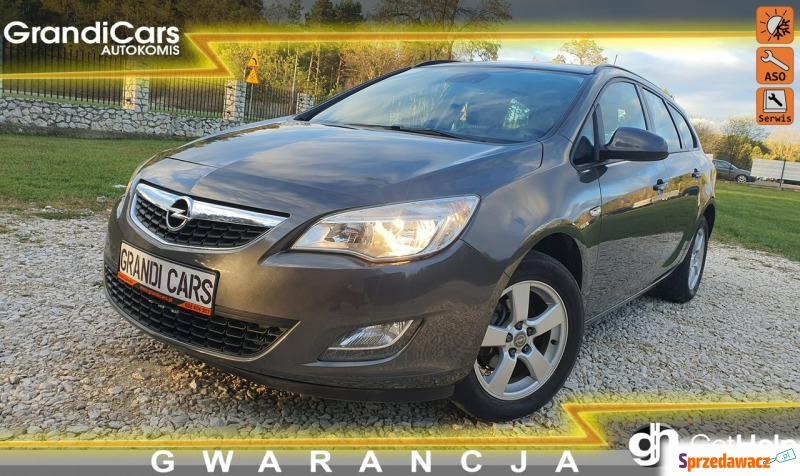 Opel Astra 2011,  1.4 benzyna - Na sprzedaż za 22 999 zł - Chmielnik