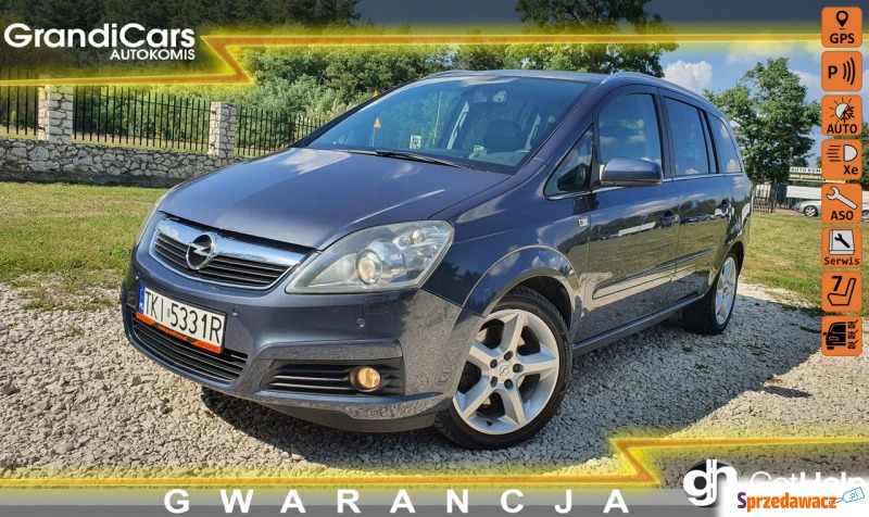 Opel Zafira - 2.0 TURBO 200KM # NAVI # Climatronic... - Samochody osobowe - Chmielnik