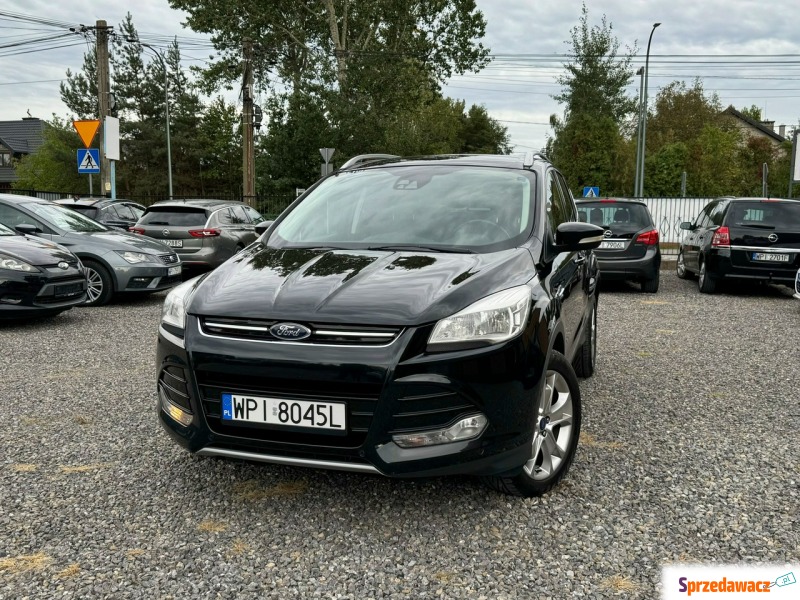 Ford Kuga Napęd 4x4, skórzana tapicerka, asys... - Samochody osobowe - Gołków