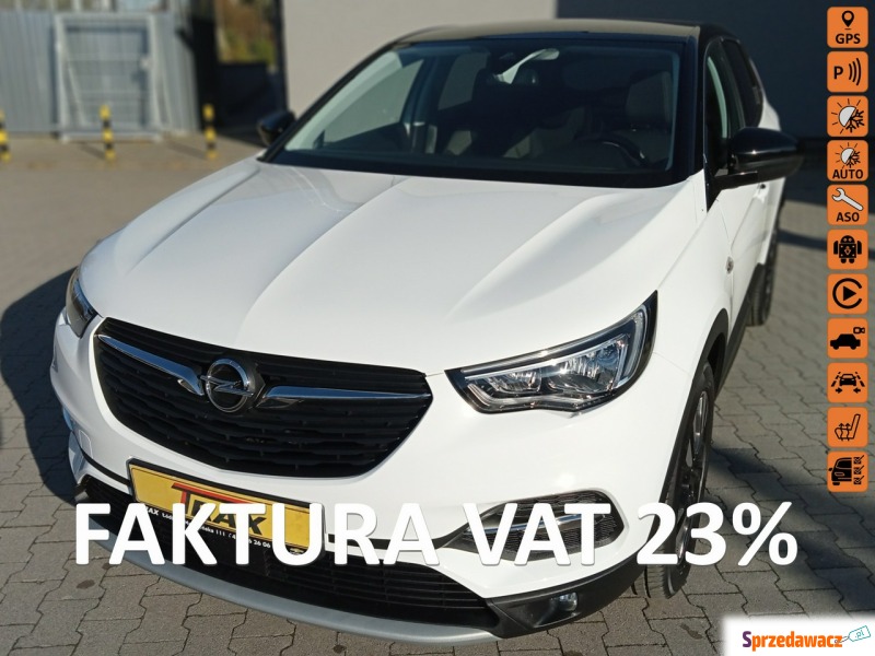 Opel Grandland X  SUV 2019,  1.2 benzyna - Na sprzedaż za 73 900 zł - Łódź