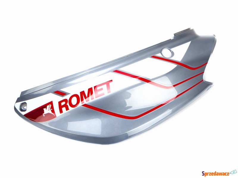 Osłona boczna lewa 700 czerw/sreb - Obudowy, plastiki, dźwignie - Białystok