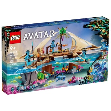 Klocki konstrukcyjne LEGO Avatar 75578 Dom na rafie klanu Metkayina