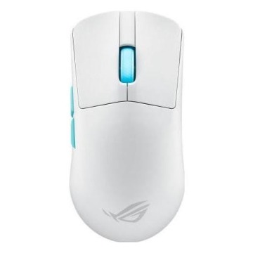 Myszka gamingowa Asus ROG Harpe Ace Aim Lab Edition bezprzewodowa 36000 dpi optyczna biała