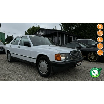 Mercedes W201 - 190 Benz 2.0 klima podgrzewane fotele szyberdach stan kolekcjonerski