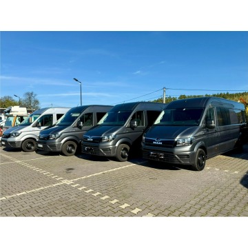 Mercedes Sprinter - 3.180 Automat 7-OSÓB Brygadówka EXTRA LONG L5H3 Nowy 2024 Crafter Man