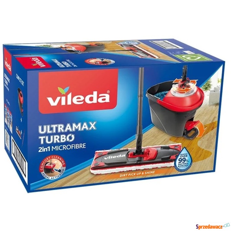 Vileda Ultramax Turbo - Mopy, wiadra - Nowy Dwór Mazowiecki