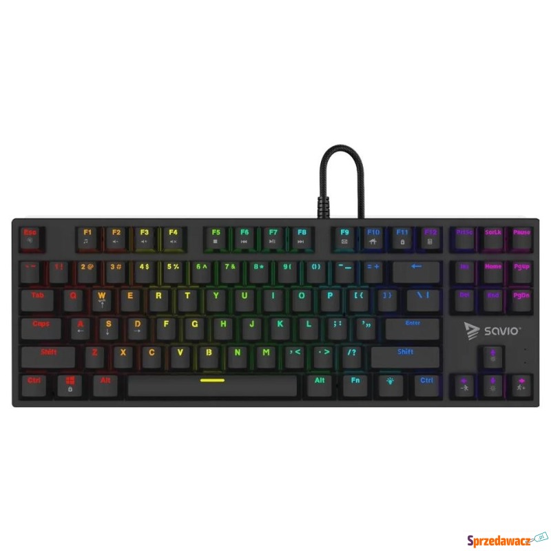 SAVIO TEMPEST X2 RGB Outemu Brown - Klawiatury - Łódź