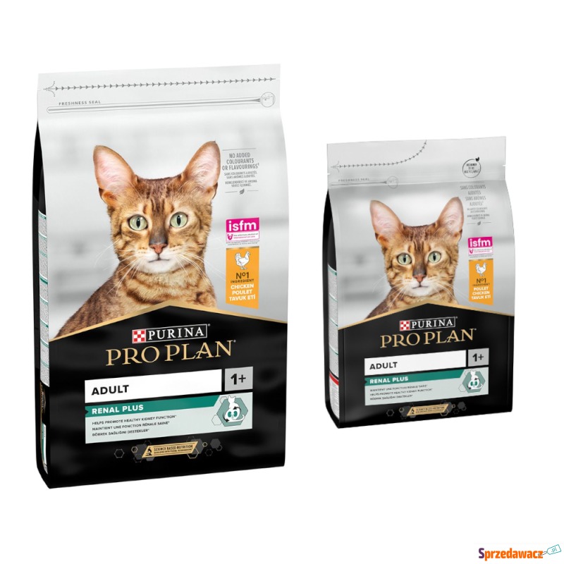 10 + 3 kg gratis! PURINA PRO PLAN, sucha karma,... - Karmy dla kotów - Rąty