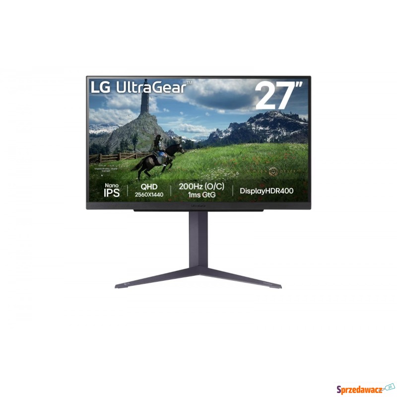 LG Electronics Monitor 27 cali 27GS85Q-B QHD... - Monitory LCD i LED - Reguły