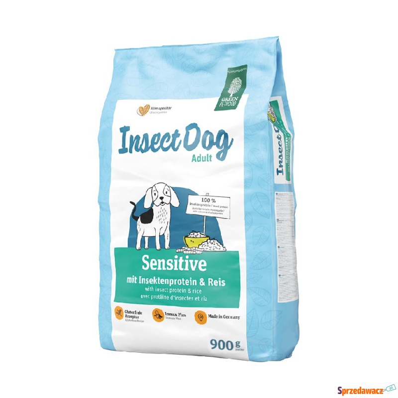 Green Petfood InsectDog sensitive - 5 x 900 g - Karmy dla psów - Olsztyn