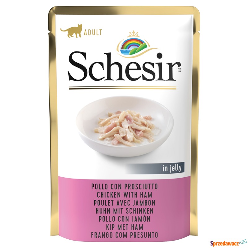 Schesir w galarecie, saszetki, 6 x 85 g - Filet... - Karmy dla kotów - Jelenia Góra