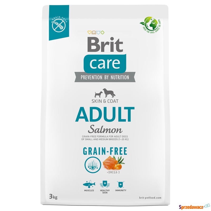 Brit Care Dog Grain-Free Adult, łosoś i ziemn... - Karmy dla psów - Kraków