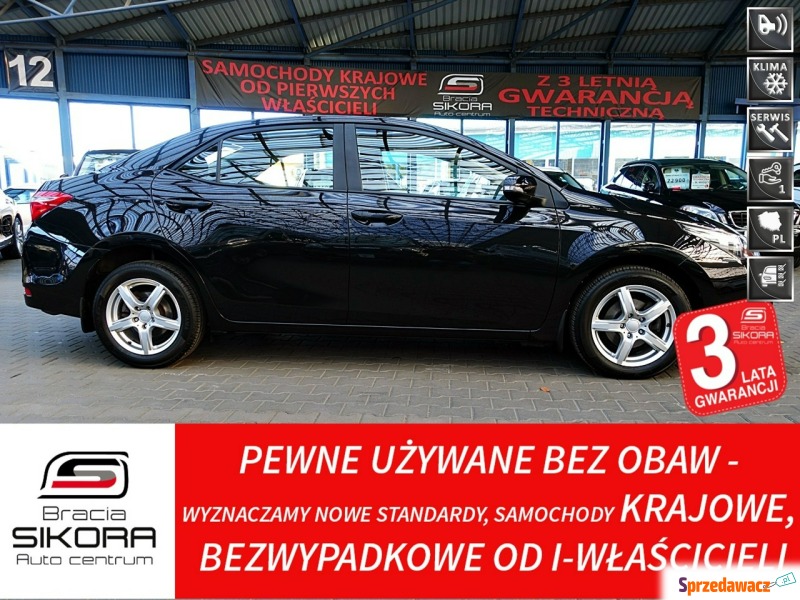 Toyota Corolla  Sedan/Limuzyna 2015,  1.6 benzyna - Na sprzedaż za 51 900 zł - Mysłowice