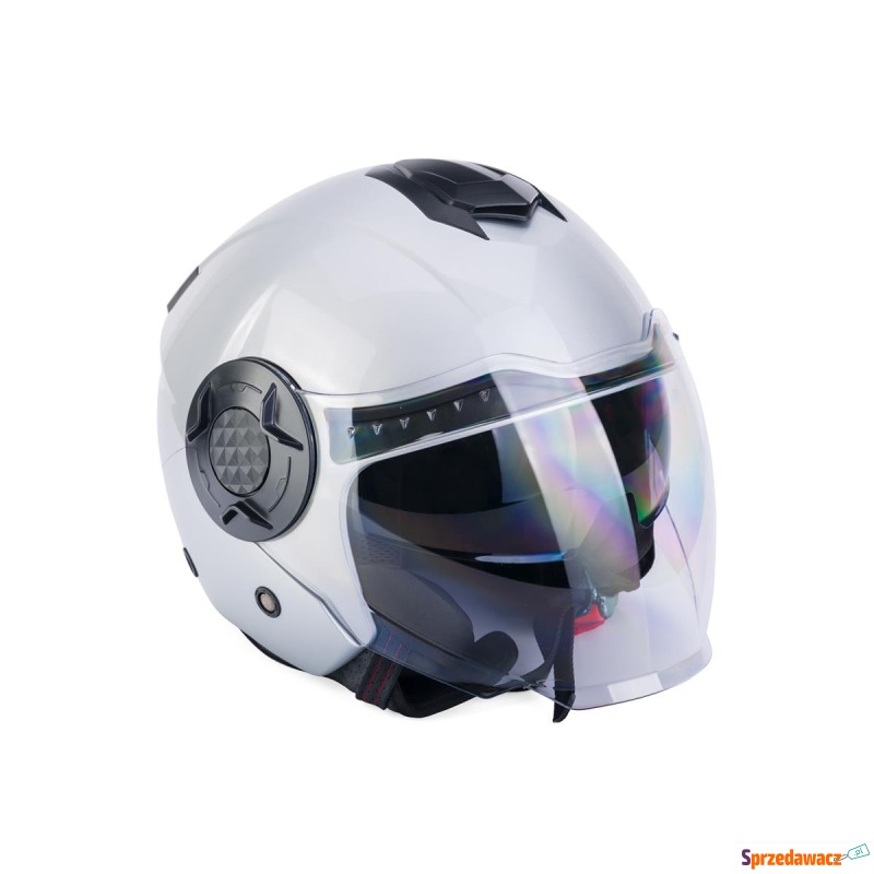 Kask YA625 srebrny S /z blendą/ - Kaski motocyklowe - Inowrocław