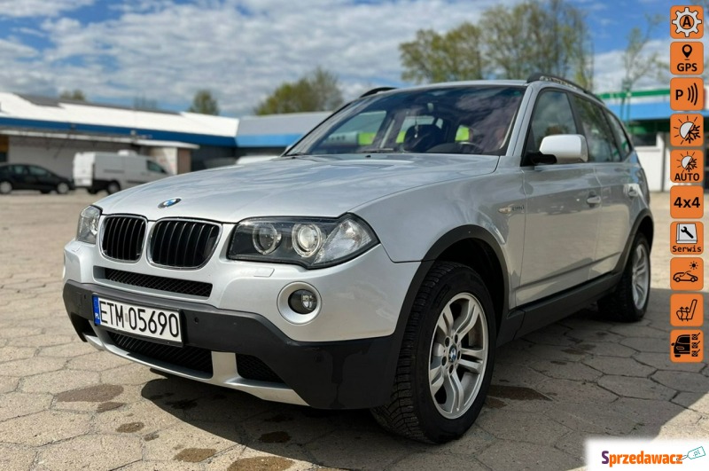 BMW X3  SUV 2008,  2.0 diesel - Na sprzedaż za 29 900 zł - Tomaszów Mazowiecki