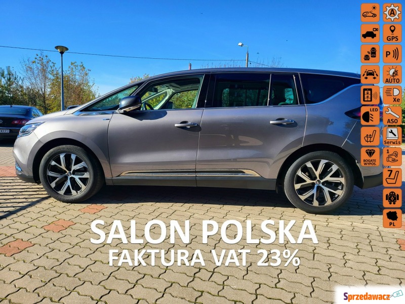 Renault Espace  SUV 2018,  1.6 diesel - Na sprzedaż za 60 975 zł - Białystok