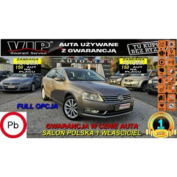 Volkswagen Passat - -SPRZEDANY- SALON 1 WŁ !Automat *Benzyna *FULL wyposaż. / Gwarancja
