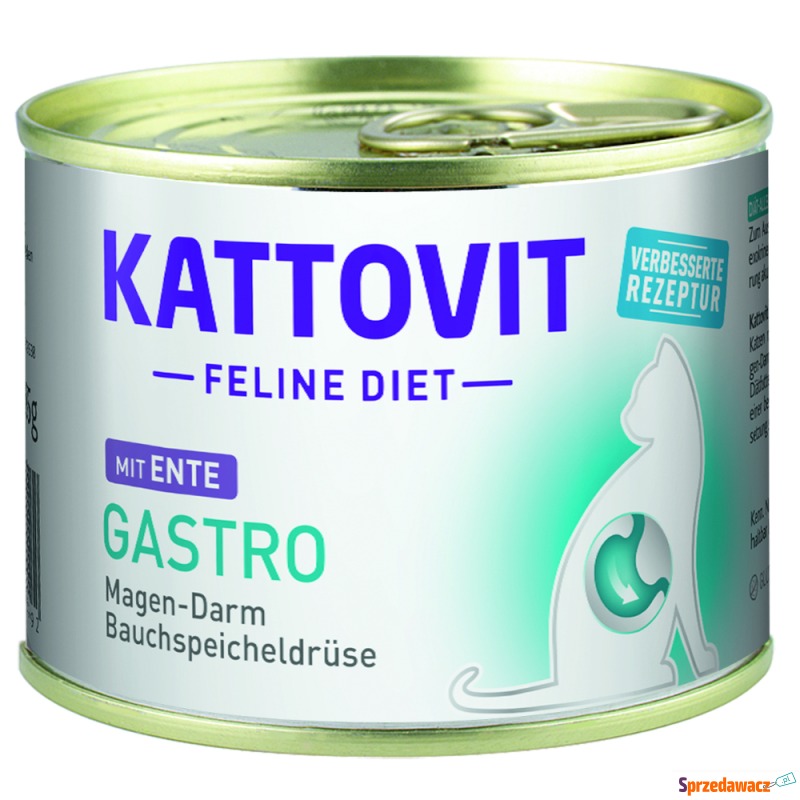 Kattovit Gastro, 6 x 185 g - Pakiet mieszany,... - Karmy dla kotów - Jarosław