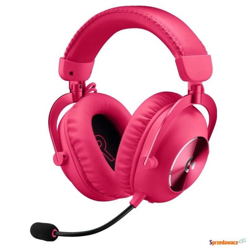 Nauszne Logitech G Pro X2 Lightspeed Magenta - Słuchawki - Katowice