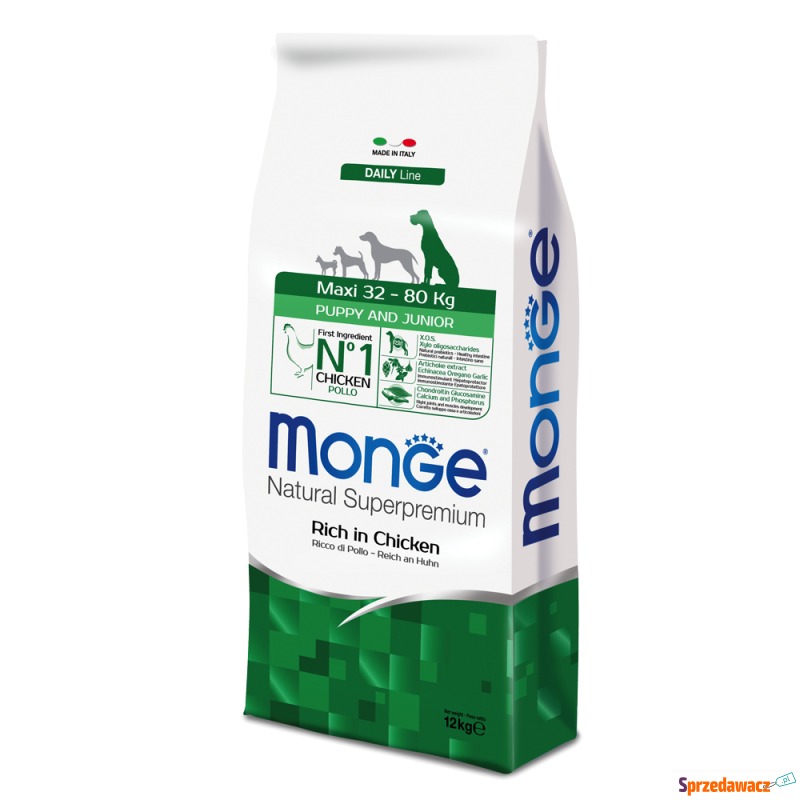 Monge Super Premium Puppy Junior Maxi - 12 kg - Karmy dla psów - Jelenia Góra