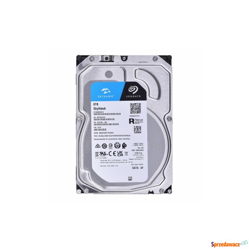 Dysk twardy HDD Seagate SkyHawk 8TB 3,5" SATA... - Dyski twarde - Konin