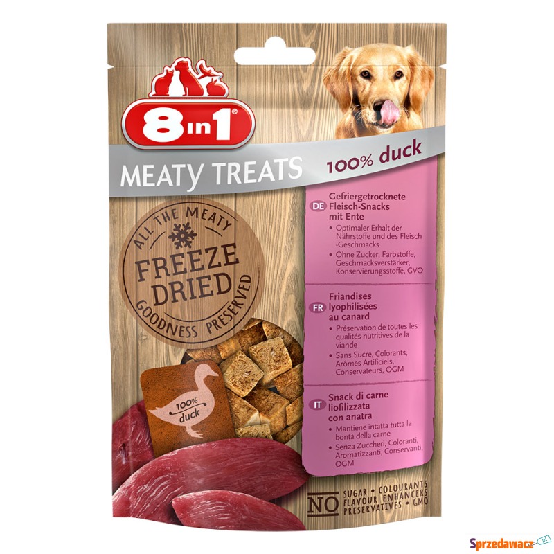 8in1 Meaty Treats - 2 x Kaczka (2 x 50 g) - Przysmaki dla psów - Tarnów