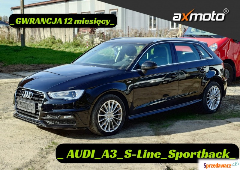 Audi A3  Hatchback 2016,  1.6 diesel - Na sprzedaż za 53 800 zł - Mirsk