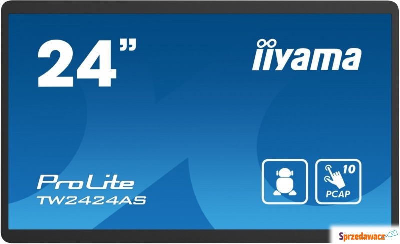 IIYAMA Monitor 23.8 cala TW2424AS-B1 POJ.10PK... - Monitory LCD i LED - Łódź