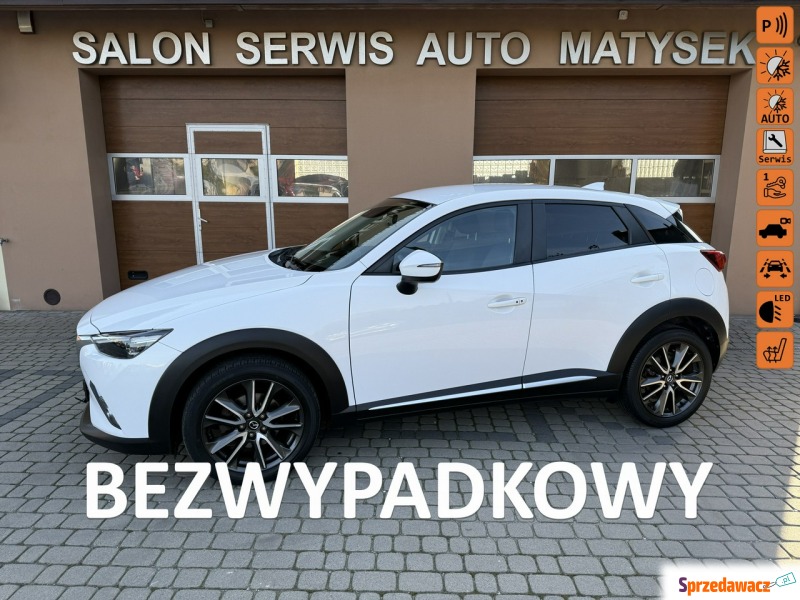 Mazda CX-3 - 2,0 120KM  Klima  Kamera  HUD - Samochody osobowe - Orzech