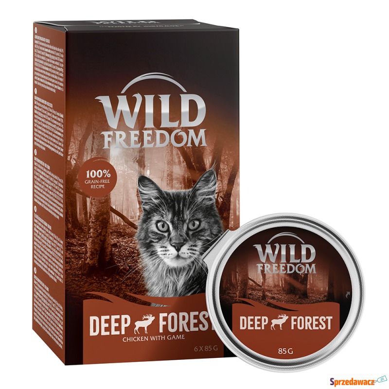 Pakiet Wild Freedom Adult, tacki, 24 x 85 g -... - Karmy dla kotów - Gowidlino