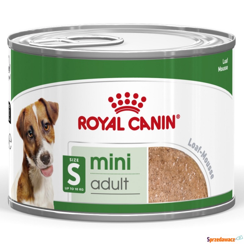 Royal Canin Mini Adult Mousse - 48 x 195 g - Karmy dla psów - Grójec