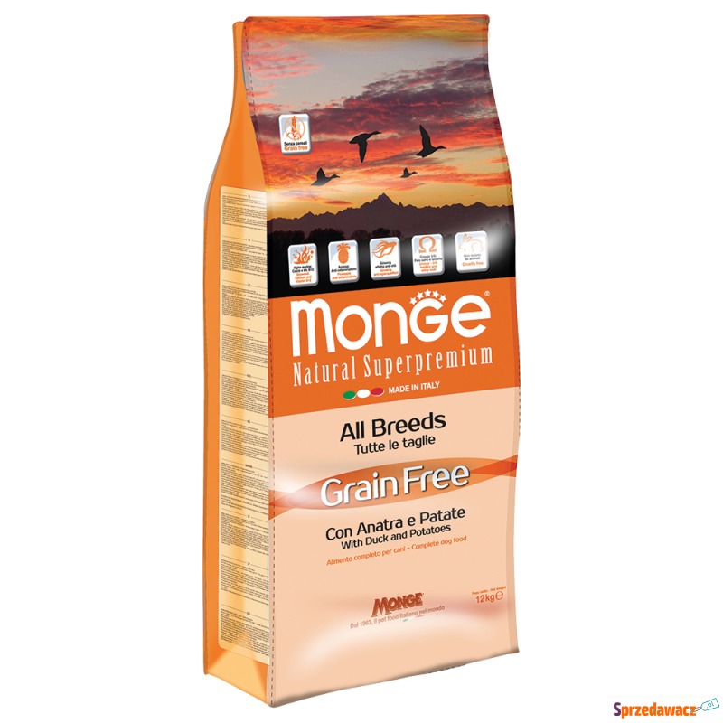 Monge Natural Superpremium Grain Free All Breed... - Karmy dla psów - Legionowo