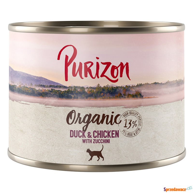 Purizon Organic, 6 x 200 g - Biokaczka i biok... - Karmy dla kotów - Olsztyn