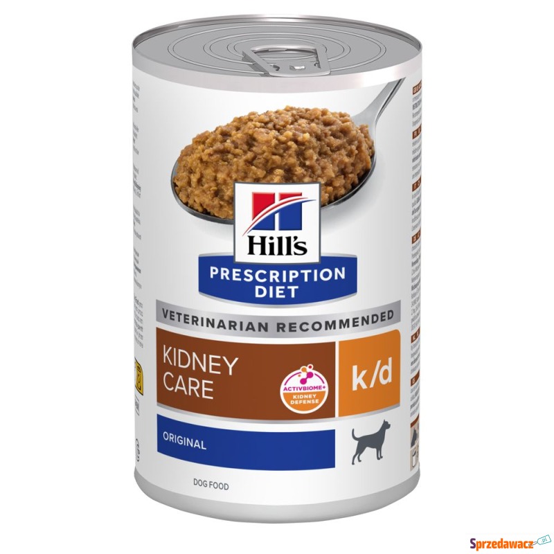 Hill's Prescription Diet k/d Kidney Care - 12... - Karmy dla psów - Elbląg