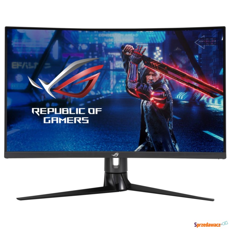 Monitor gamingowy ASUS ROG Strix XG32VC 31.5"... - Monitory LCD i LED - Lębork